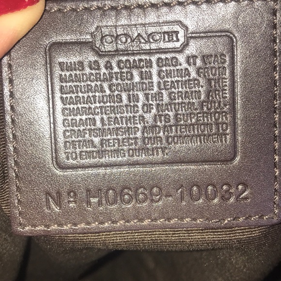 Coach Chocolate Brown Hobo purse - Picture 7 of 8